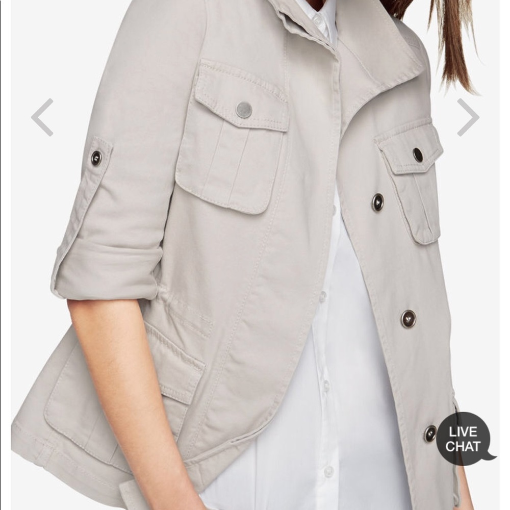 New BCBGMAXAZRIA tan jacket